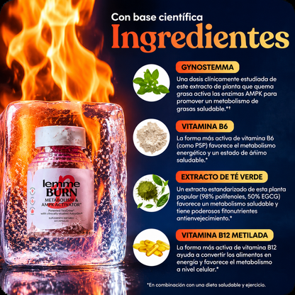 LEMME BURN / QUEMADOR DE GRASA + ENVÍO GRATIS